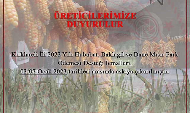 Fark ödemesi icmalleri askıya çıktı