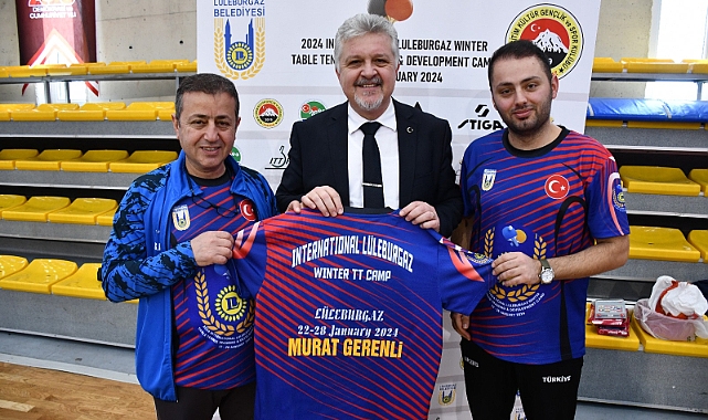 Gerenli’den Uluslararası Kış Masa Tenisi Kampı’na ziyaret