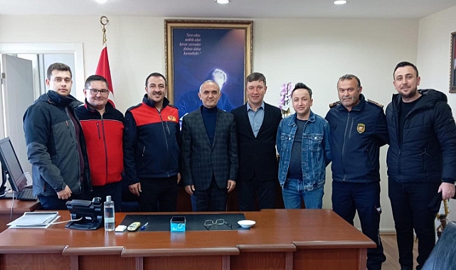 Kaymakam Elmacıoğlu'ndan Babaeski İtfaiyesi'ne Ziyaret