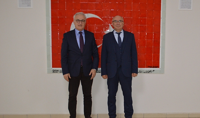 Kaymakam Salih Yüce'ye ziyaret