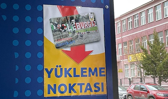 Kent kart yükleme noktaları kuruldu