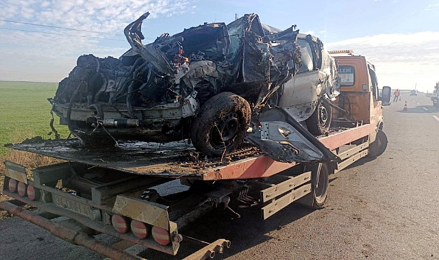 Kırklareli'de tarlaya devrilen otomobilin sürücüsü öldü