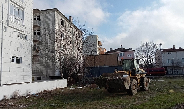 Kırklareli'de temizlik çalışmaları devam ediyor