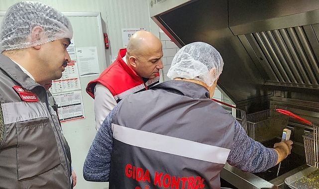 Kızartma Yağı Denetimi Yapıldı