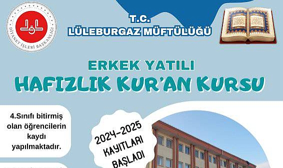 Kur'an kursu kayıtları başladı