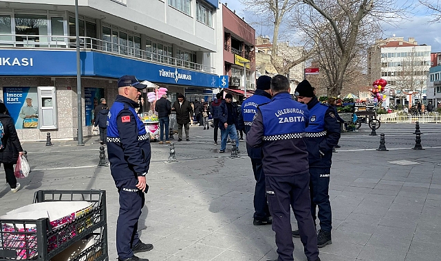 Lüleburgaz'da denetimler devam ediyor