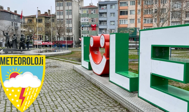 Lüleburgaz'ın iki günlük hava durumu