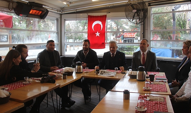 MHP Kırklareli İl Başkanı Şaban Savaşan Gazetecilerle Bir Araya Geldi