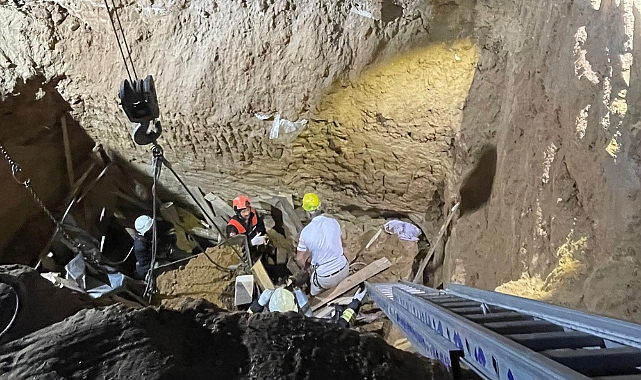 Tekirdağ’da fabrika inşaatında göçük; 1 ölü, 1 yaralı