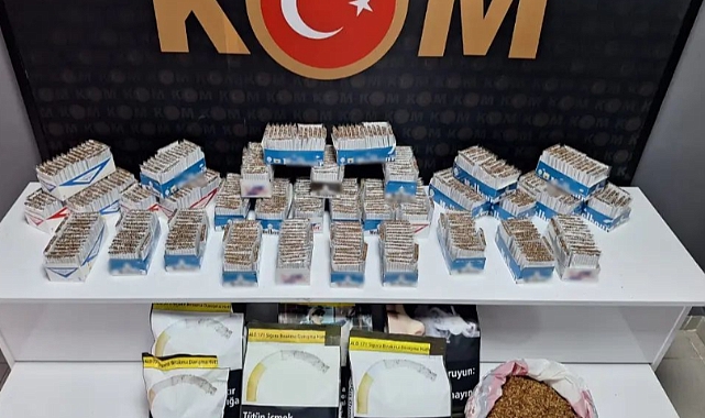 Tütün ve Makaron Ele Geçirildi