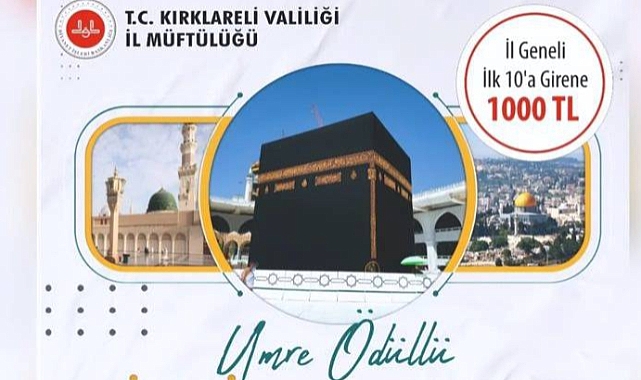 Umre Ödüllü Bilgi Yarışması Düzenlenecek