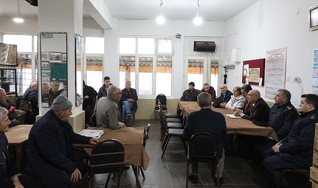 Vali Birol Ekici Köy Muhtarları İle Buluştu