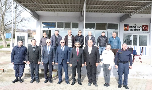 Vali Ekici Yenitaşlı köyünde