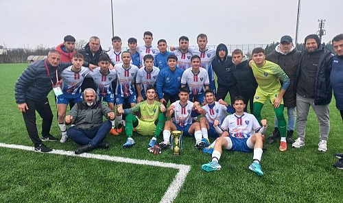 Yıldırımspor Kırklareli U18 Ligi'nde Birinci
