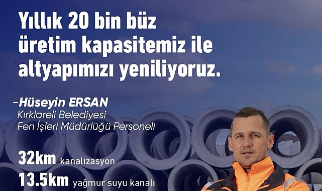 32 Km Kanalizasyon ve 13.5 Km Yağmur Suyu Kanalı Tamamlandı