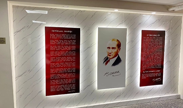 Atatürk Köşesi Baştan Aşağı Yenilendi
