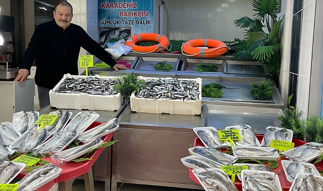 Balık tezgahlarında bolluk