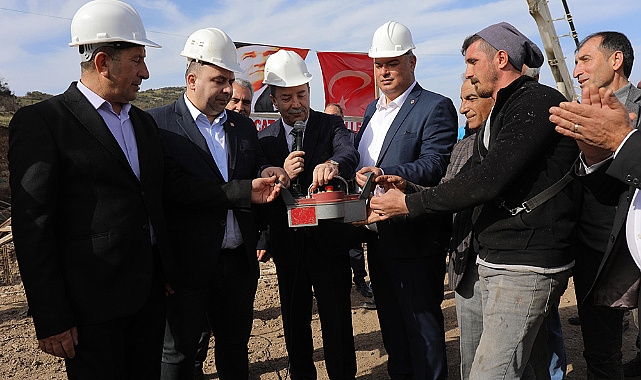 Çok Amaçlı Salon Temel Atma Töreni Düzenlendi