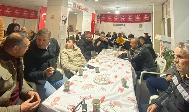 DP Belediye Başkan Adayı Selçuk Yılmaz Seçim Bürosunda Yoğun İlgiyle Karşılandı
