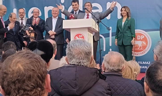 DP Vize Belediye Başkan Adayı Selçuk Yılmaz'ın Seçim Bürosu Açıldı