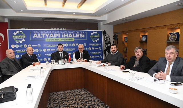 Gıda OSB’nin alt yapı ihalesi yapıldı