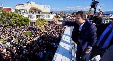 İMAMOĞLU: OY VERMEYEN VATANDAŞA HİZMET ETMEK İSTEMEYEN   İSTANBUL'DA DA SAMANDAĞ'DA DA HATAY’DA DA İKTİDAR OLMAYACAK