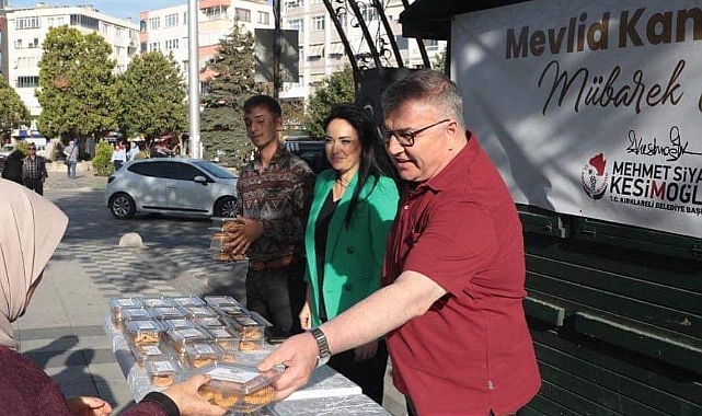 Kırklareli Belediyesi’nden, Miraç Kandili dolayısıyla kandil simidi ikramı