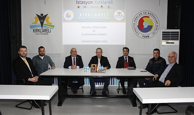 Kırklareli TSO TRYİAD Yöneticilerini Ağırladı