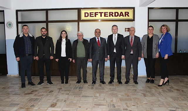 KTSO Başkanı Soner Ilık Kırklareli Defterdarı Satılmış Cem Öksüz’ü Ziyaret Etti