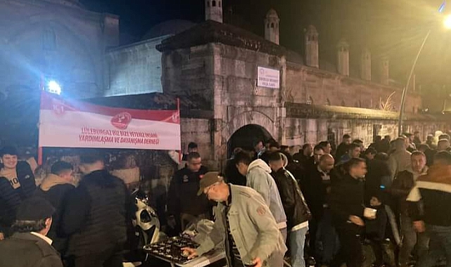 Lüleburgaz Biz Bize Yeteriz Derneği'nden 2000 Kişilik Keşkül İkramı