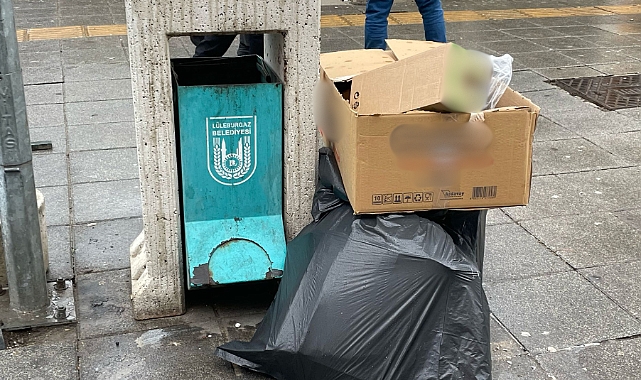 Lüleburgaz'da çöp krizi devam ediyor
