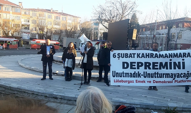 Lüleburgaz Emek ve Demokrasi Platformu'ndan Basın Açıklaması