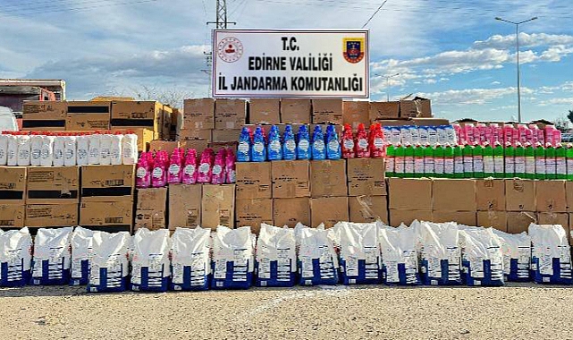 Markette 4 ton sahte deterjan ele geçirildi; 3 gözaltı
