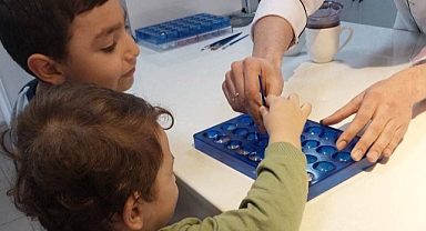 Minikler Çikolata Atölyesinde