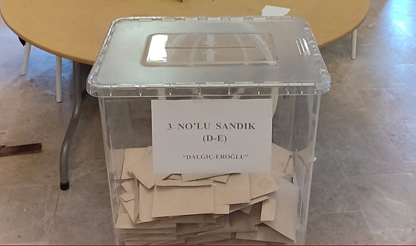 Oy sayım işlemleri tamam