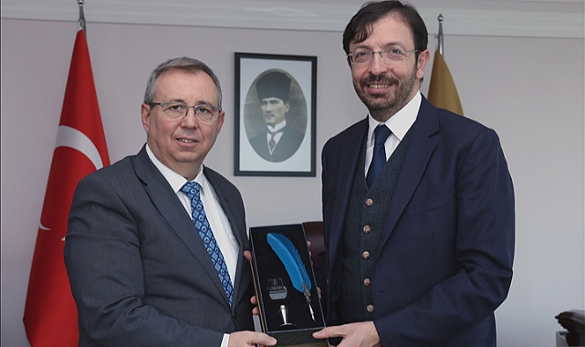Rektör Erhan Tabakoğlu'na Ziyaret