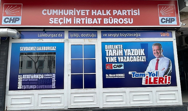 Seçim İrtibat Bürosu Açılışı Bugün!