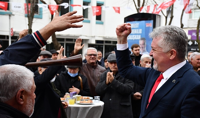 Seçim İrtibat Bürosu Yoğun Katılımla Açıldı