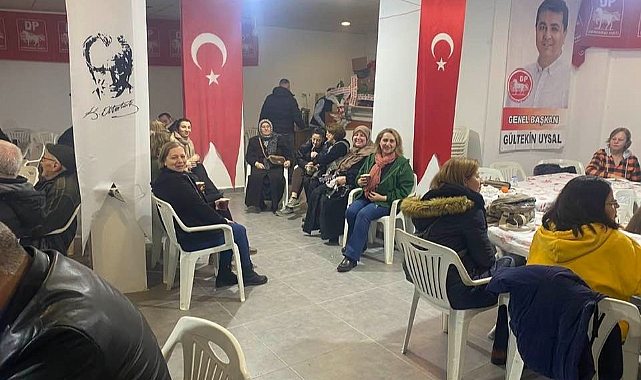 DP Seçim Ofisine Yoğun Destek