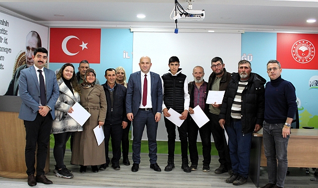"Sürü Yöneticisi Sertifikası" takdim edildi
