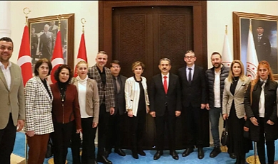 Vali Ekici’ye Makamında Ziyaret Gerçekleşti