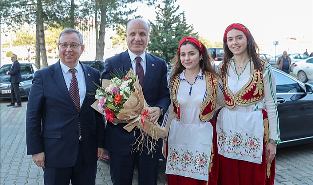 YÜKSEKÖĞRETİM KURULU BAŞKANI PROF. DR. EROL ÖZVAR, REKTÖR PROF. DR. ERHAN TABAKOĞLU’NU ZİYARET ETTİ