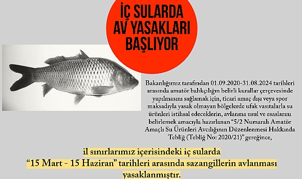 Kırklareli'de Sazangil Türlerinin Korunması İçin Yeni Önlemler: Avlanma Yasağı Başlıyor