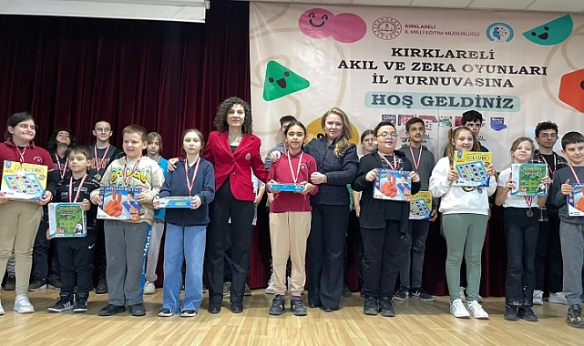 Kırklareli'de Akıl ve Zekâ Oyunları İl Turnuvası Coşkuyla Gerçekleşti