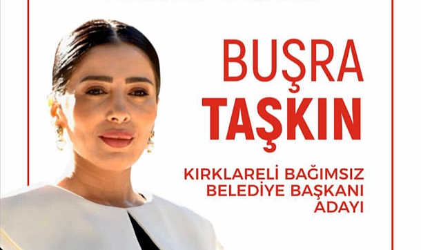 Kırklareli'nin Bağımsız Belediye Başkan Adayı Buşra Taşkın'dan 8 Mart Dünya Kadınlar Günü'ne Özel Jest