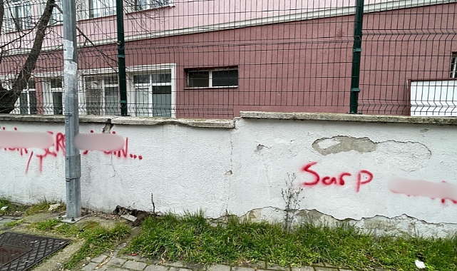Lüleburgaz'da Okul Çevrelerinde Kötü İfadeler Tepki Çekti