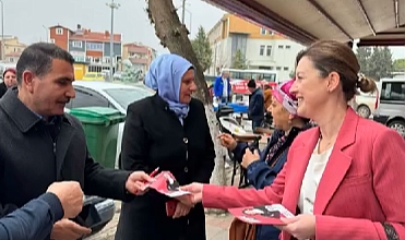 TİP Adayı Ceren Uzun'dan Enez Esnafına Ziyaret