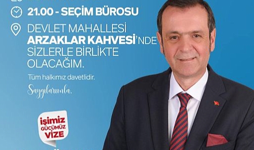 Vize Belediye Başkanı Ercan Özalp, Devlet Mahallesi'nde Vatandaşlarla Buluşacak