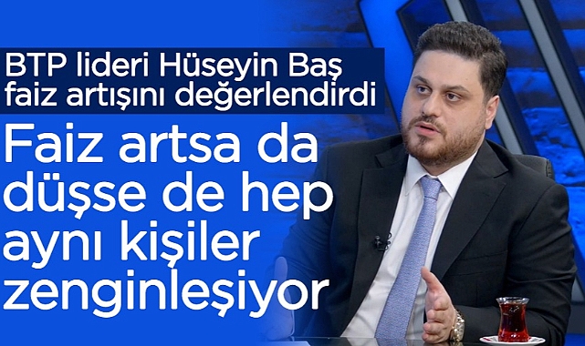 Faiz arttığında da düştüğünde de aynı kişiler zenginleşiyor