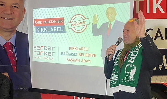 Aday Serdar Türker, Seçim Kampanyasında Büyük Hedefler Belirledi